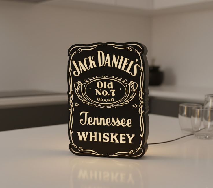 Jack Daniels LED Lightbox