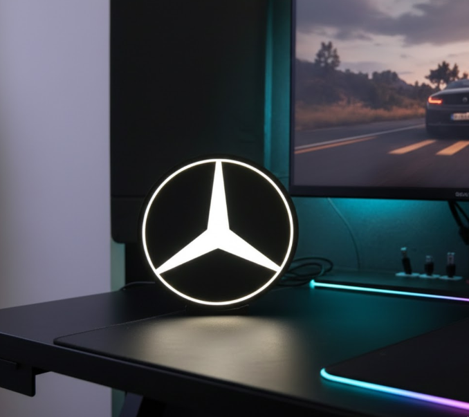 Mercedes LED Lightbox