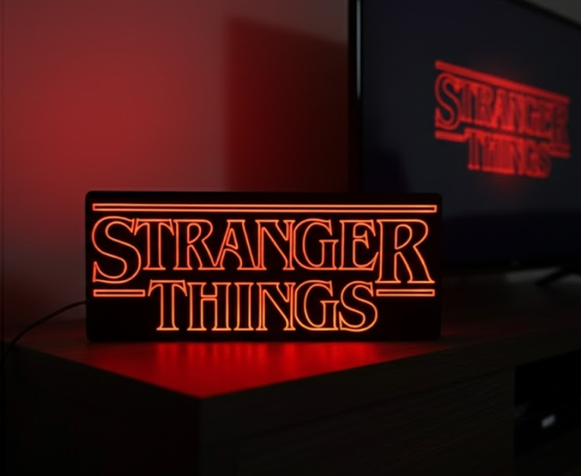 Stranger Things LED Lightbox