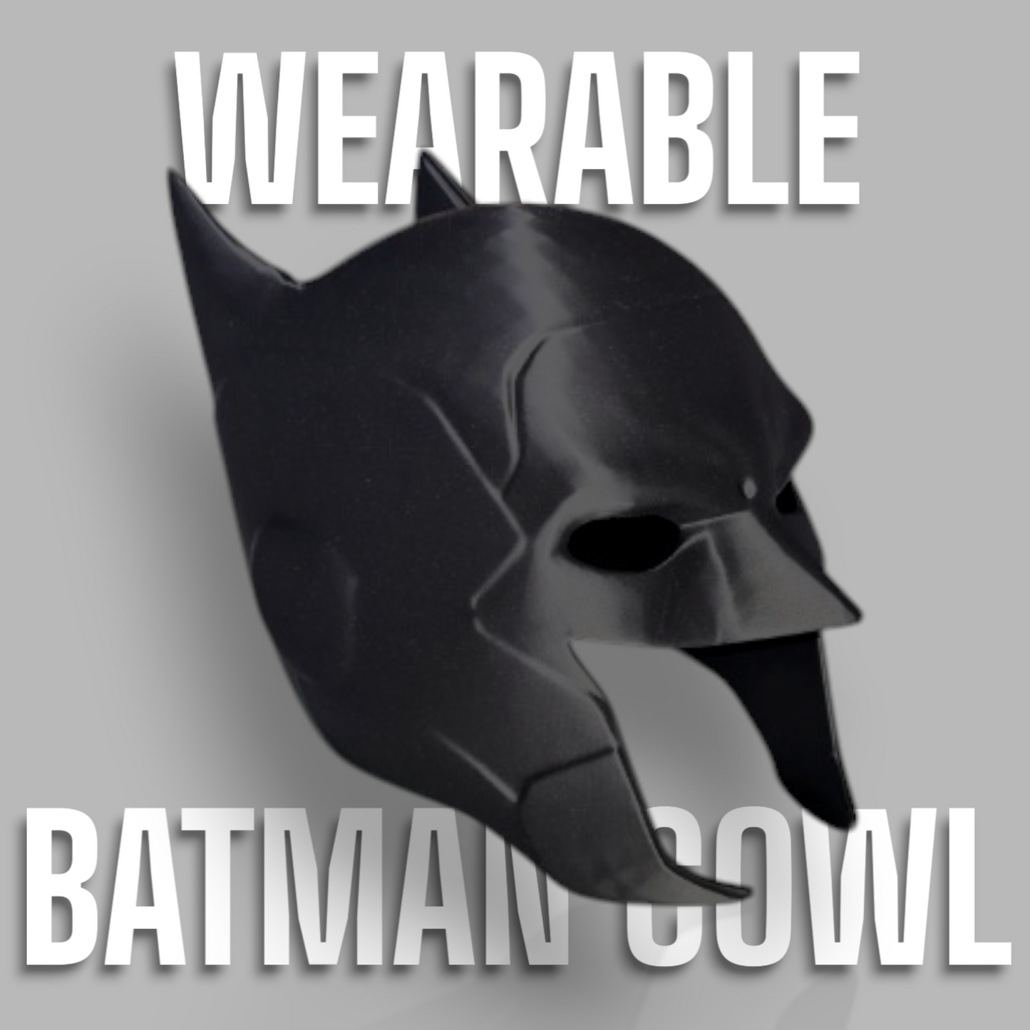 Wearable Batman Cowl