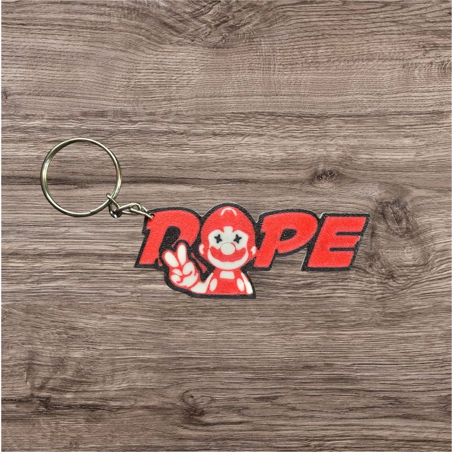 DOPE Mario Keychain