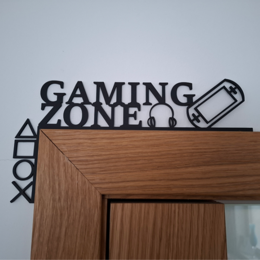Gaming Zone Door Corner Decor