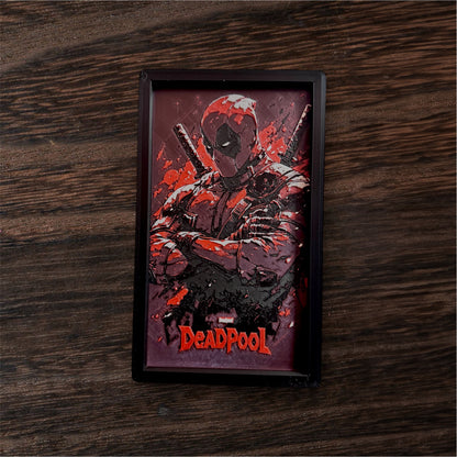 Deadpool Hueforge with Frame