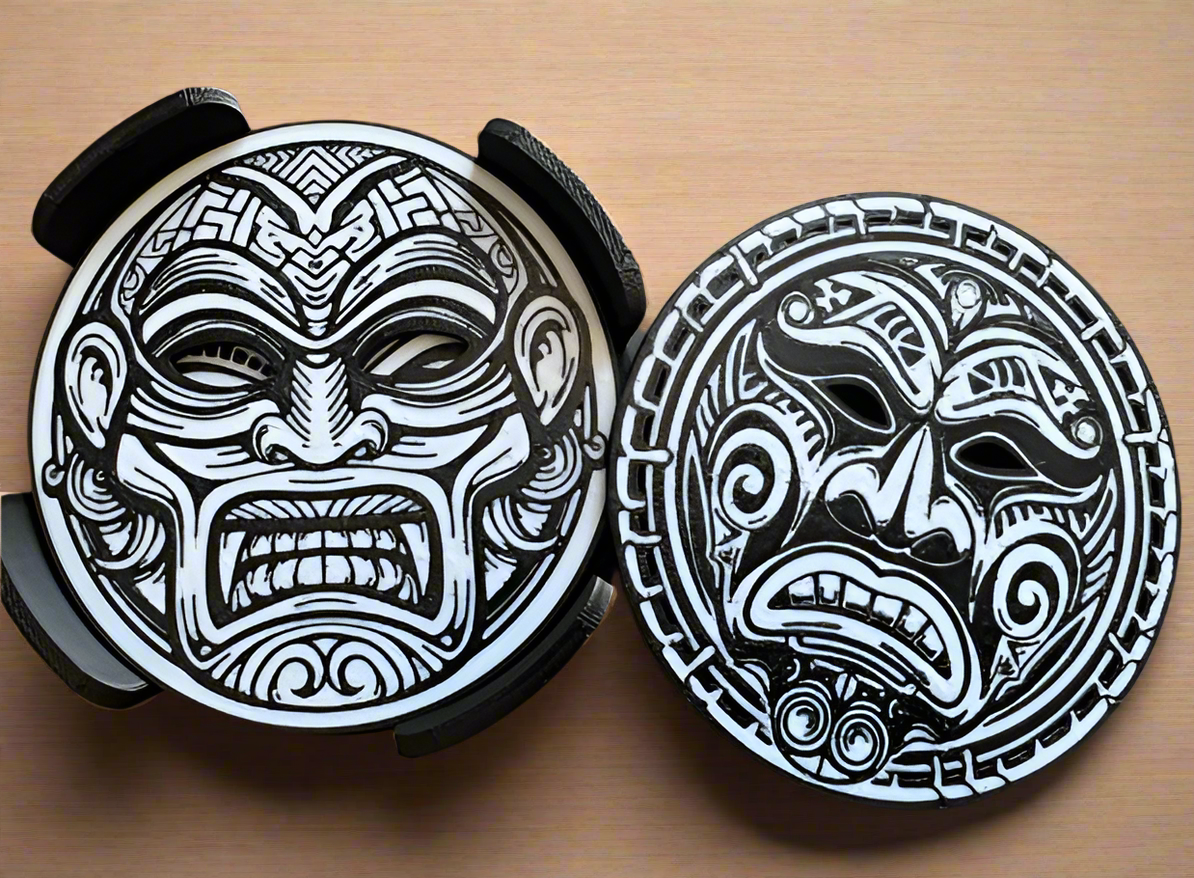 Maori Coaster Set