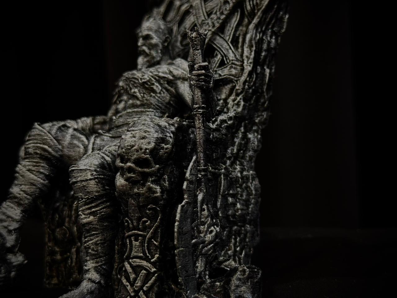 Kratos on Throne