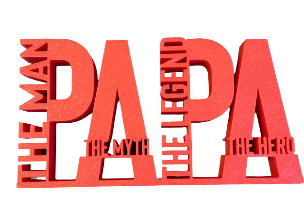 Father's Day "PAPA" Display