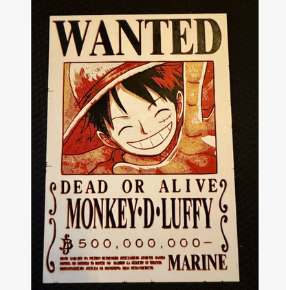 One Piece Wanted Posters - Hueforge
