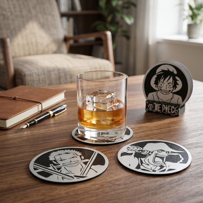 One Piece Straw Hat Crew Coaster Set (11-Piece)