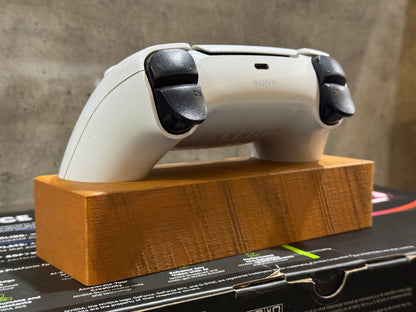 Minimalist Wooden Look PS5 DualSense Controller Stand
