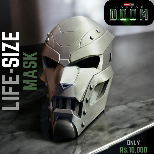 Doctor Doom Life-Size Wearable Mask