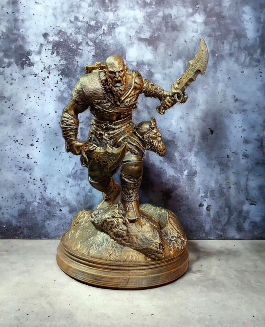 Kratos w/Mimir Head - God of War