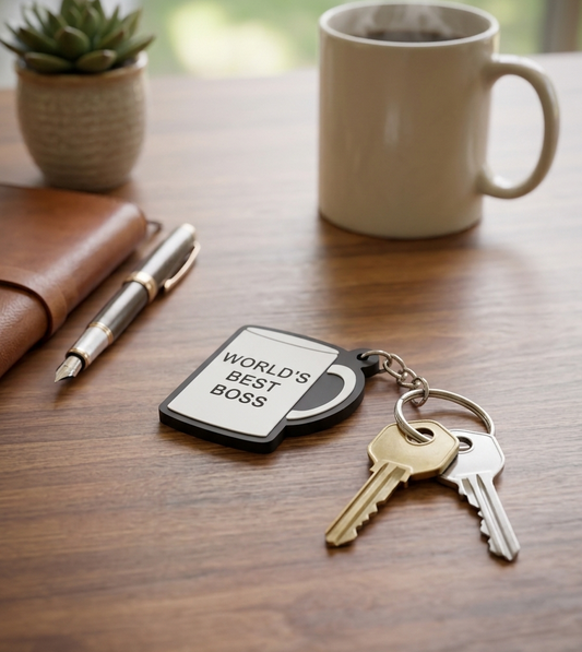 World’s Best Boss Keychain - The Office