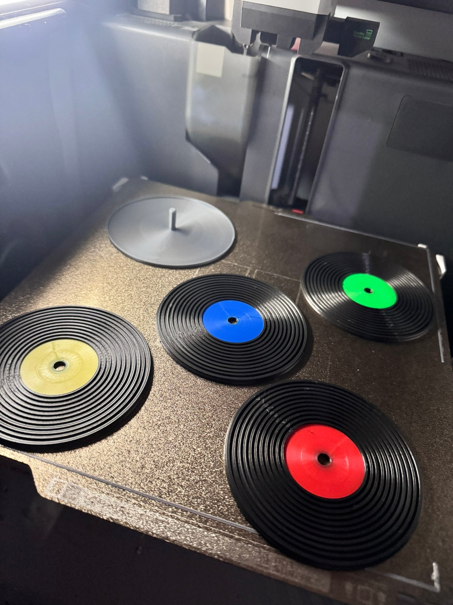Vinyl Record Coaster Set