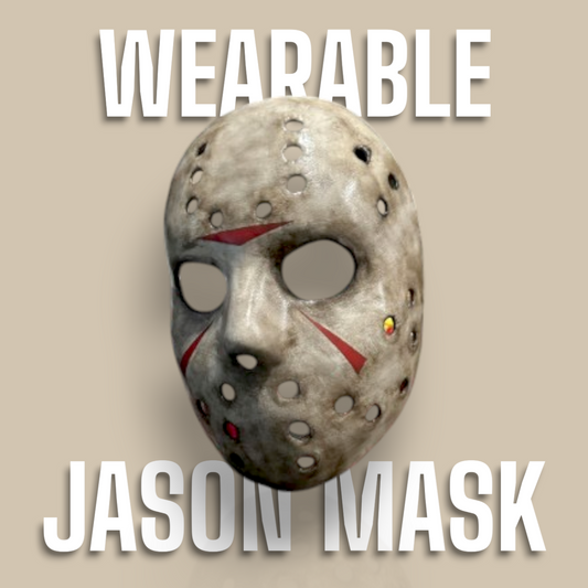 Wearable Jason Mask- Friday the 13th