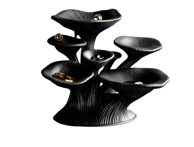 Mushroom Jewelry Display