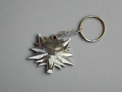 Witcher Medallion Keychain