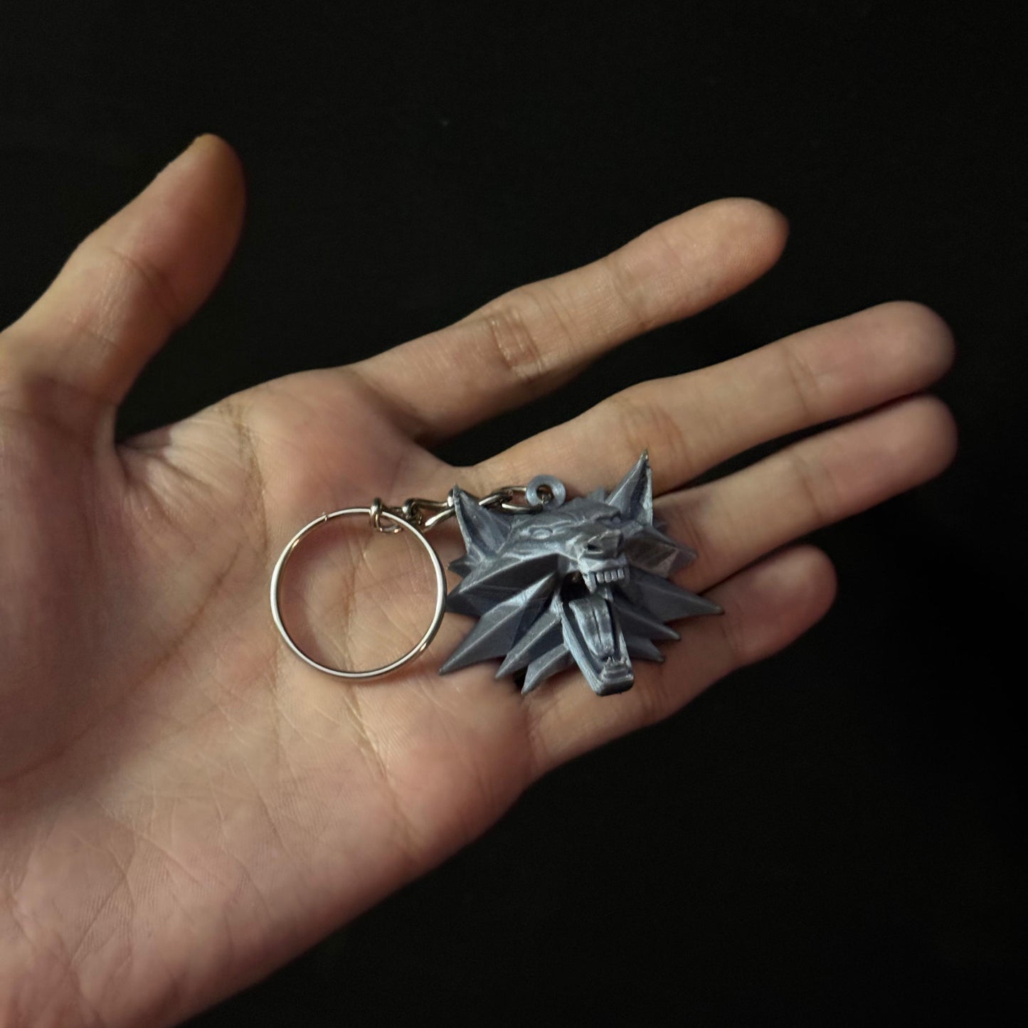 Witcher Medallion Keychain